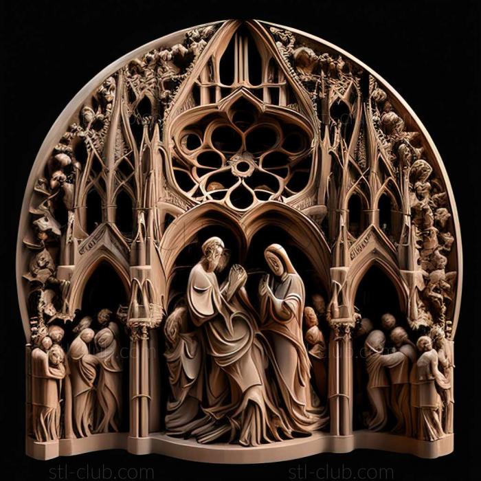 3D model notre dame (STL)